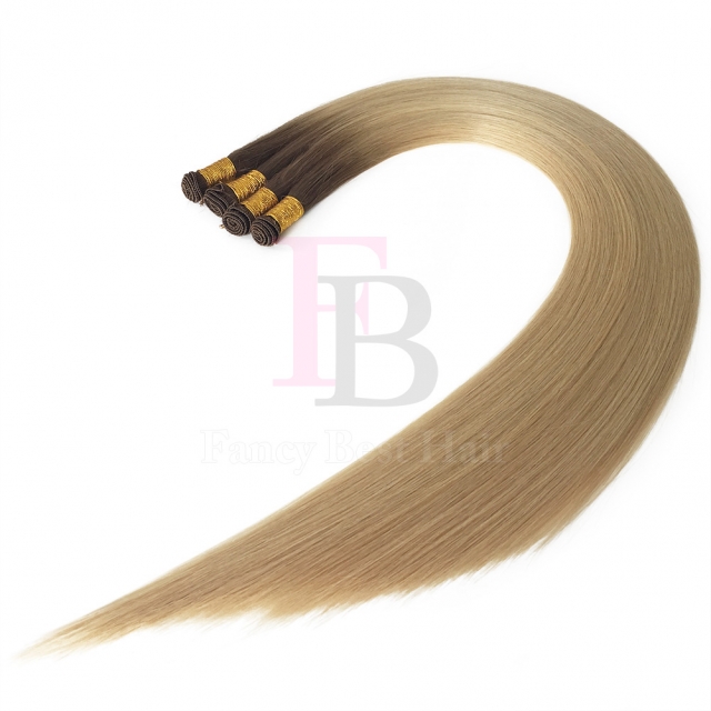 #T6-22 Ombre  Hand Tied Weft