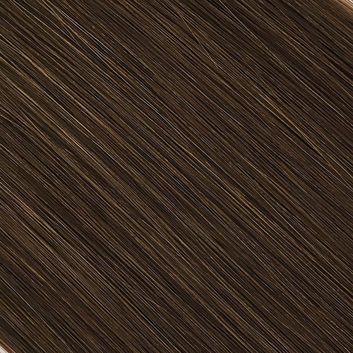 #4 Chocolate Brown Flat Tip Hair