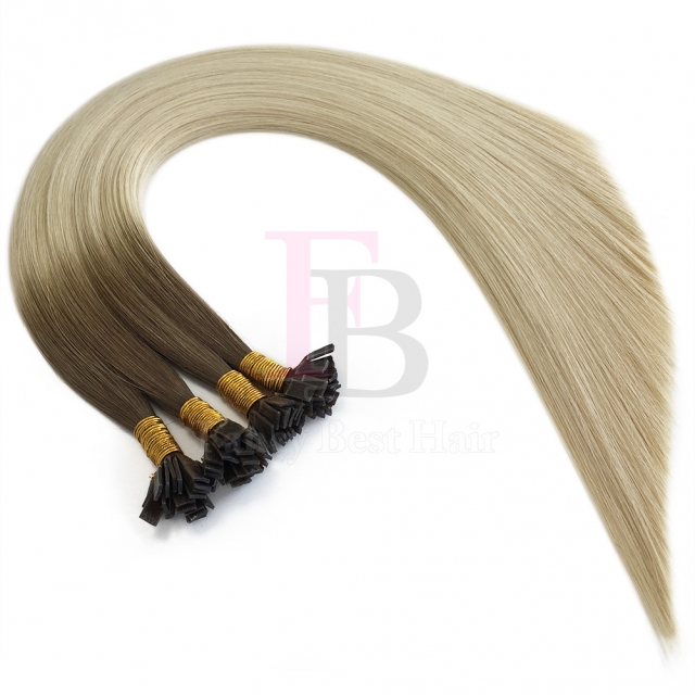 #T8/60 Ombre Flat Tip Hair