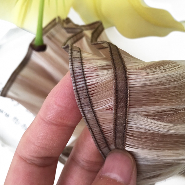 #P18/60 Piano Flat Weft Hair Extensions