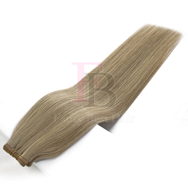 #P14/22 Piano Flat Weft Hair Extensions