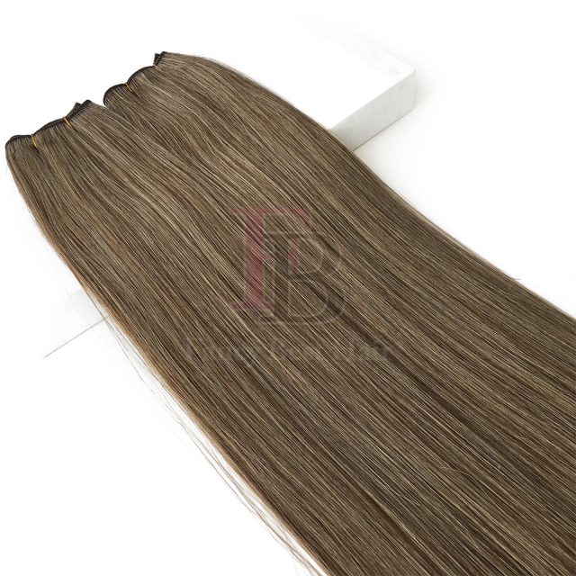 #M4/24 Mixed Color Machine Weft Hair