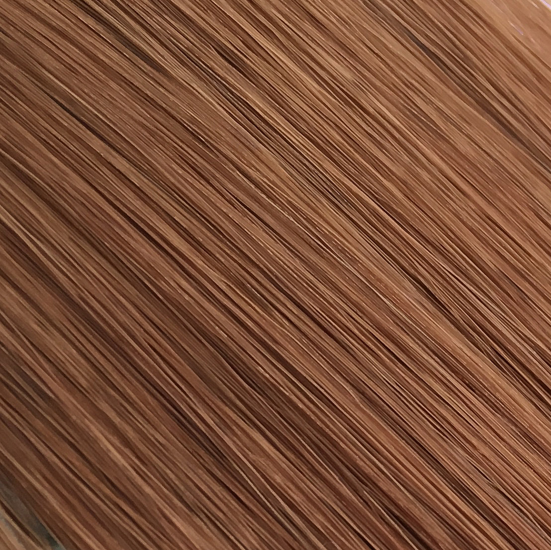 #30 Medium Auburn  Flat Weft Hair Extensions