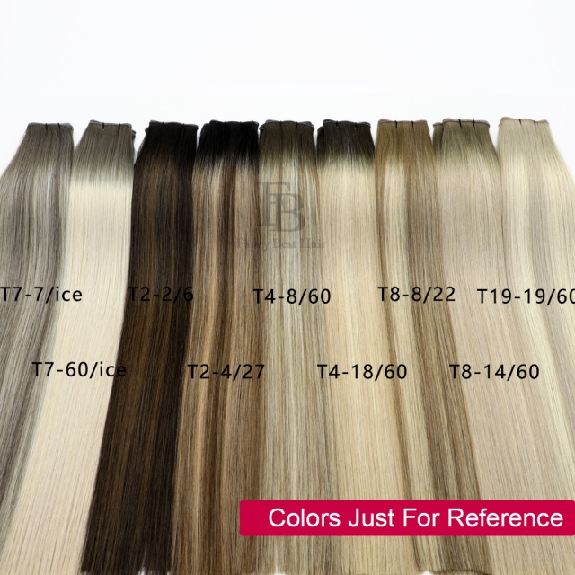 #T7-7/ice Rooted Balayage tape hair