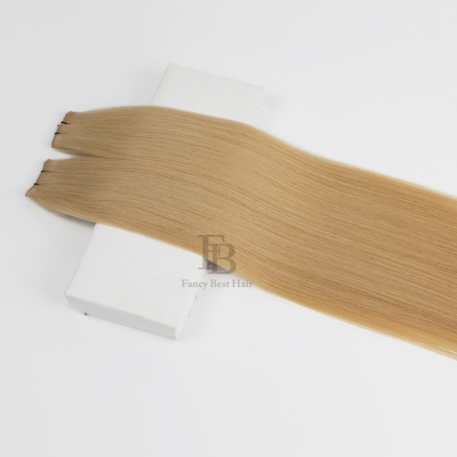 #24 Blonde tape in hair extension 